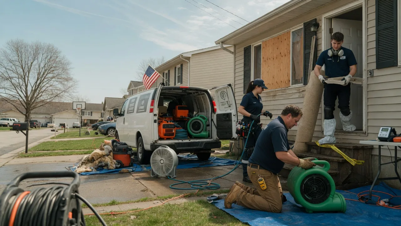 Water Damage Restoration in Vivian, SD near me